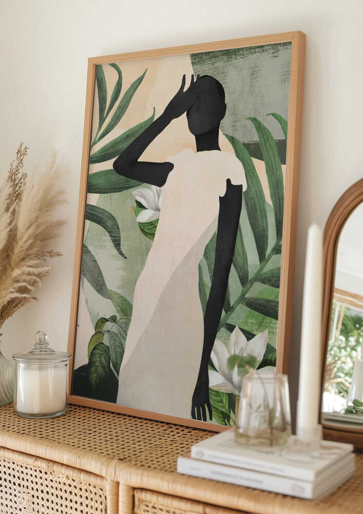 Elegant Tropical Serenity Poster