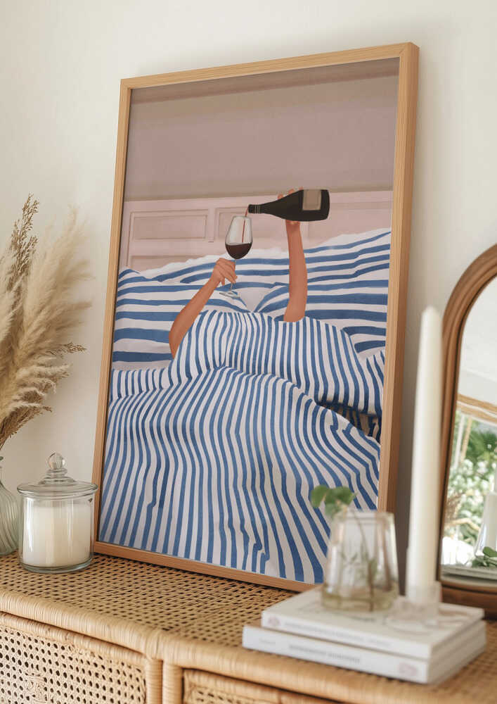 Vin i Sengen Plakat