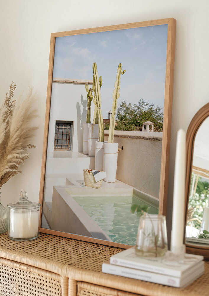 Rooftop Plakat for Riad