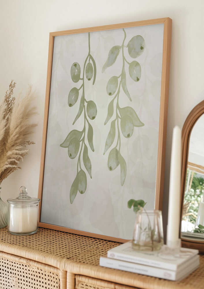 Hanging Olives Poster