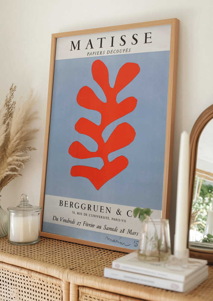 Henri Matisses Papiers Découpés (1953) Plakat