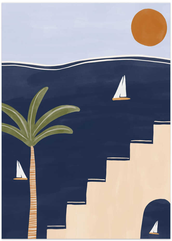 Sejlbåde Plakat