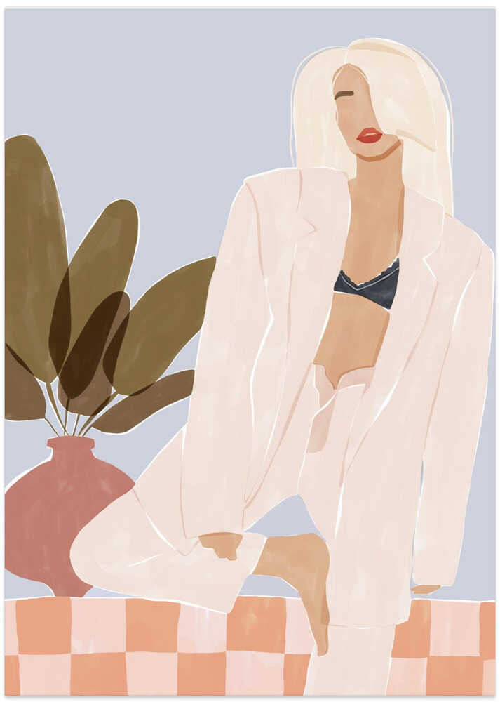 Too Lazy To Yoga Poster