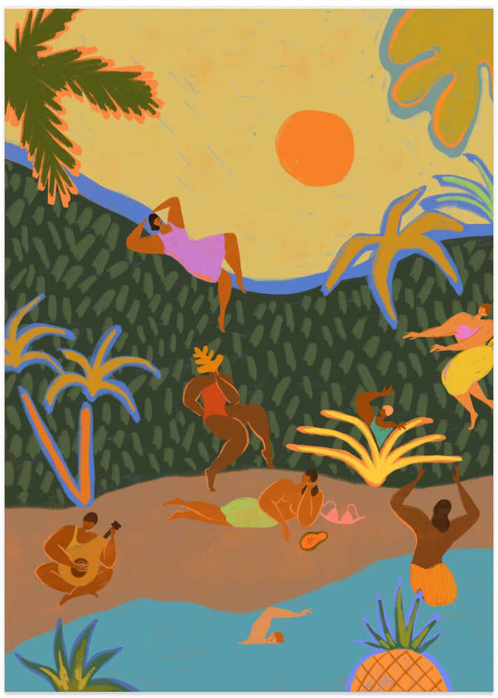 Summer Paradise Poster