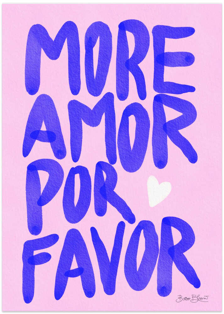 Mere Amor Por Favor Plakat