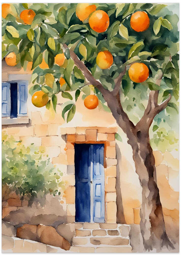 Orangetree Plakat