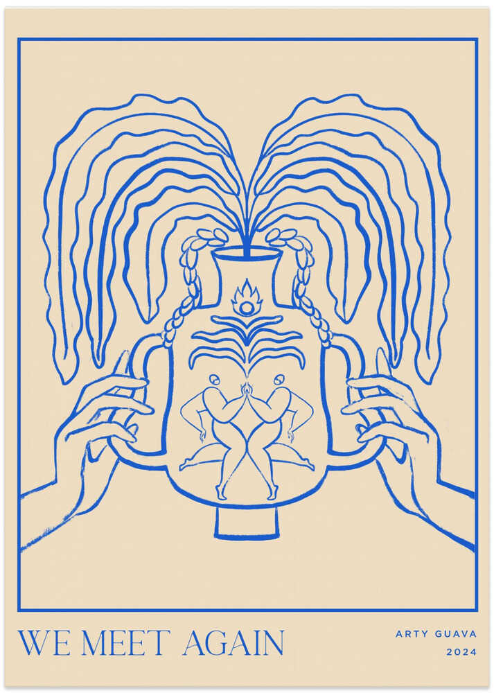 Vessel Collection : We Meet Again (LineArt) Poster