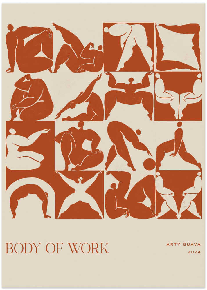 Body of Work (terracotta) Poster