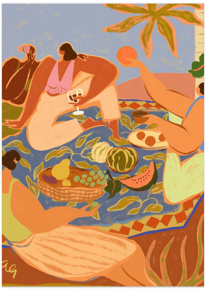 Summer Picnic Poster