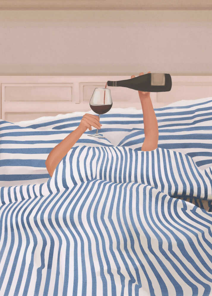 Vin i Sengen Plakat