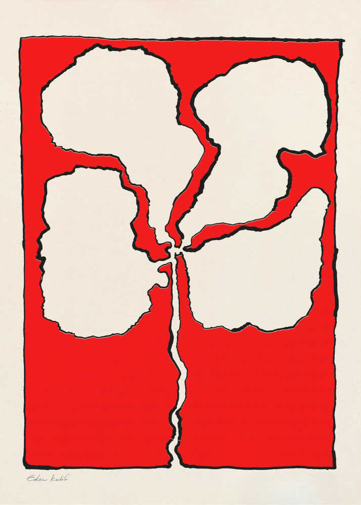 Red Flower Poster