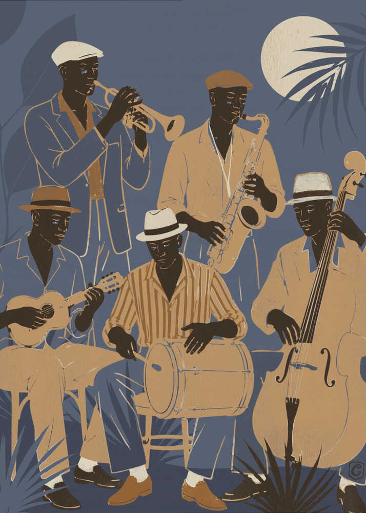 Plakat: Tropisk Jazznat
