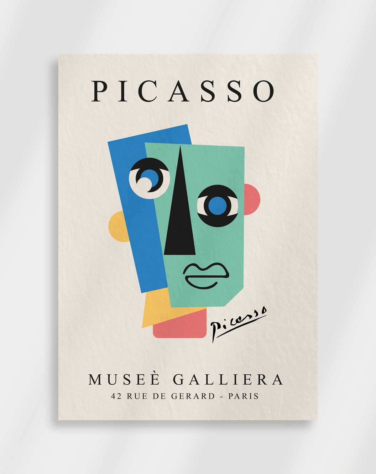Picasso abstract Poster