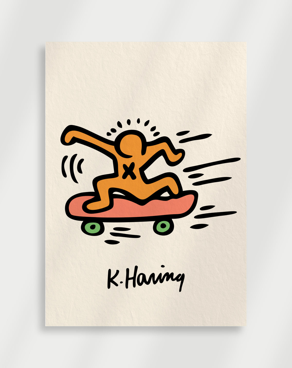 Skateboard Art Poster