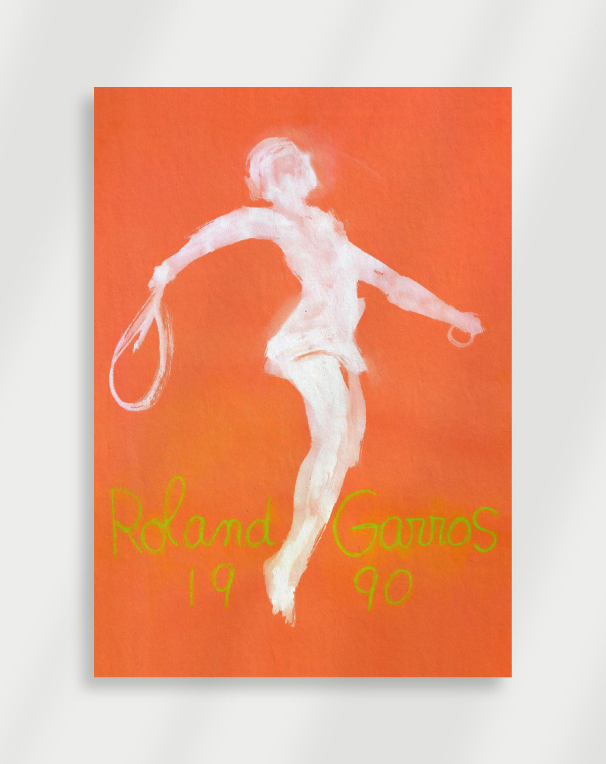 Tennis Player Poster