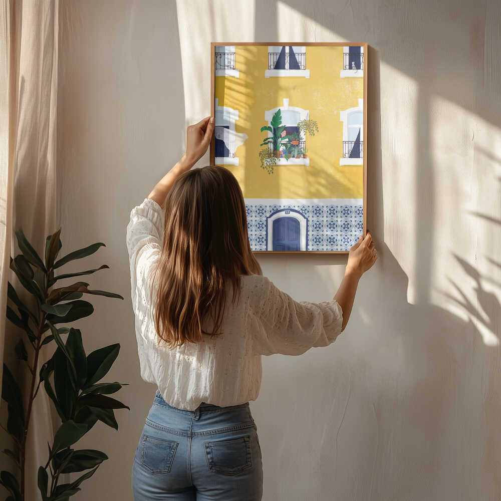 Lissabon Plakat