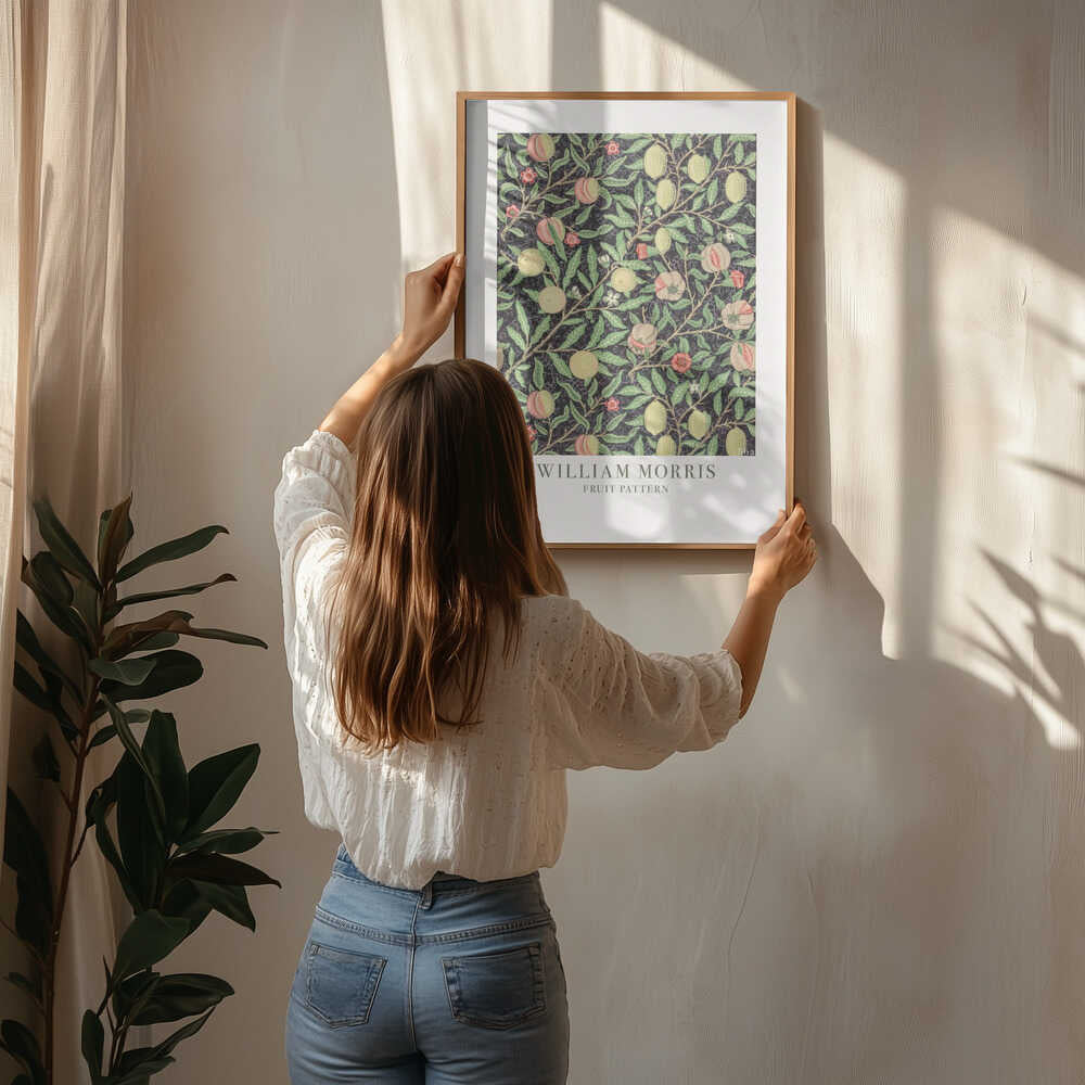 William Morris Fruit Pattern Poster