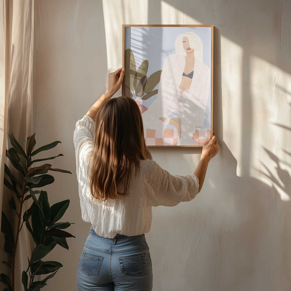 Too Lazy To Yoga Poster