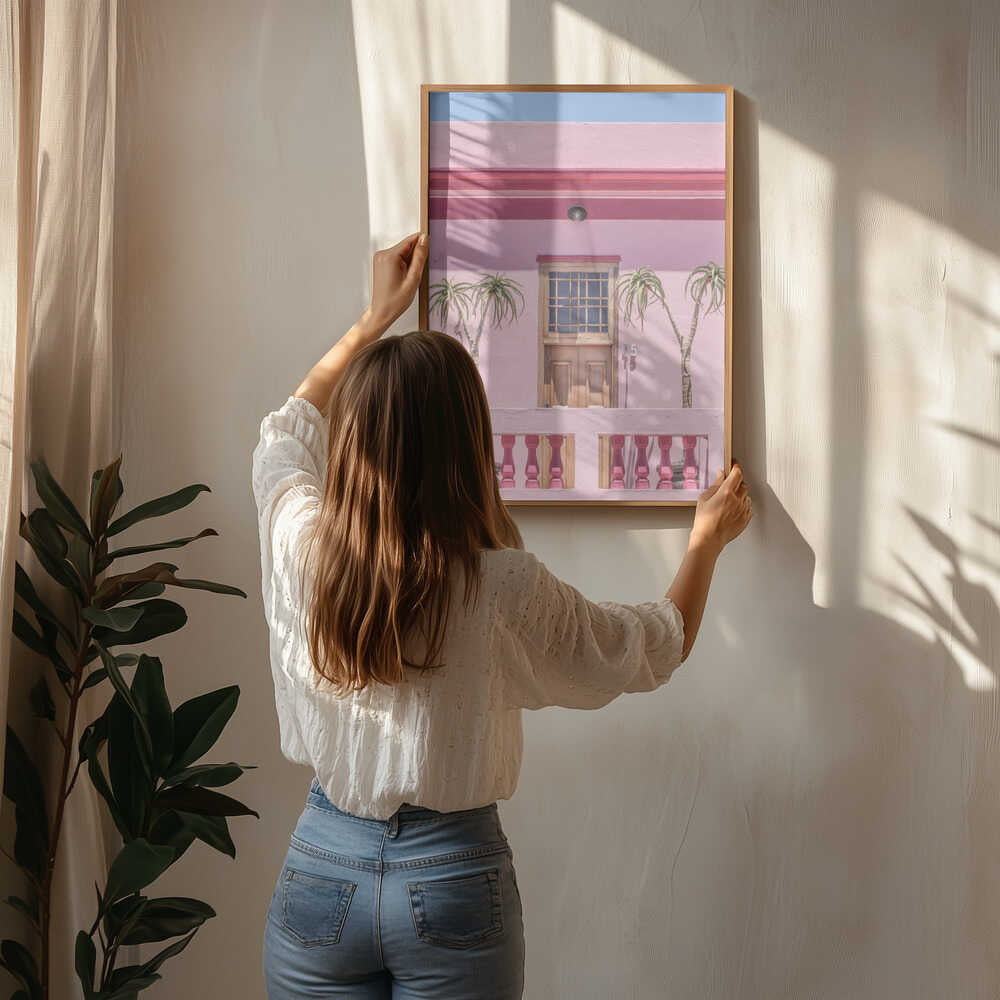 Peachy Facade-plakat