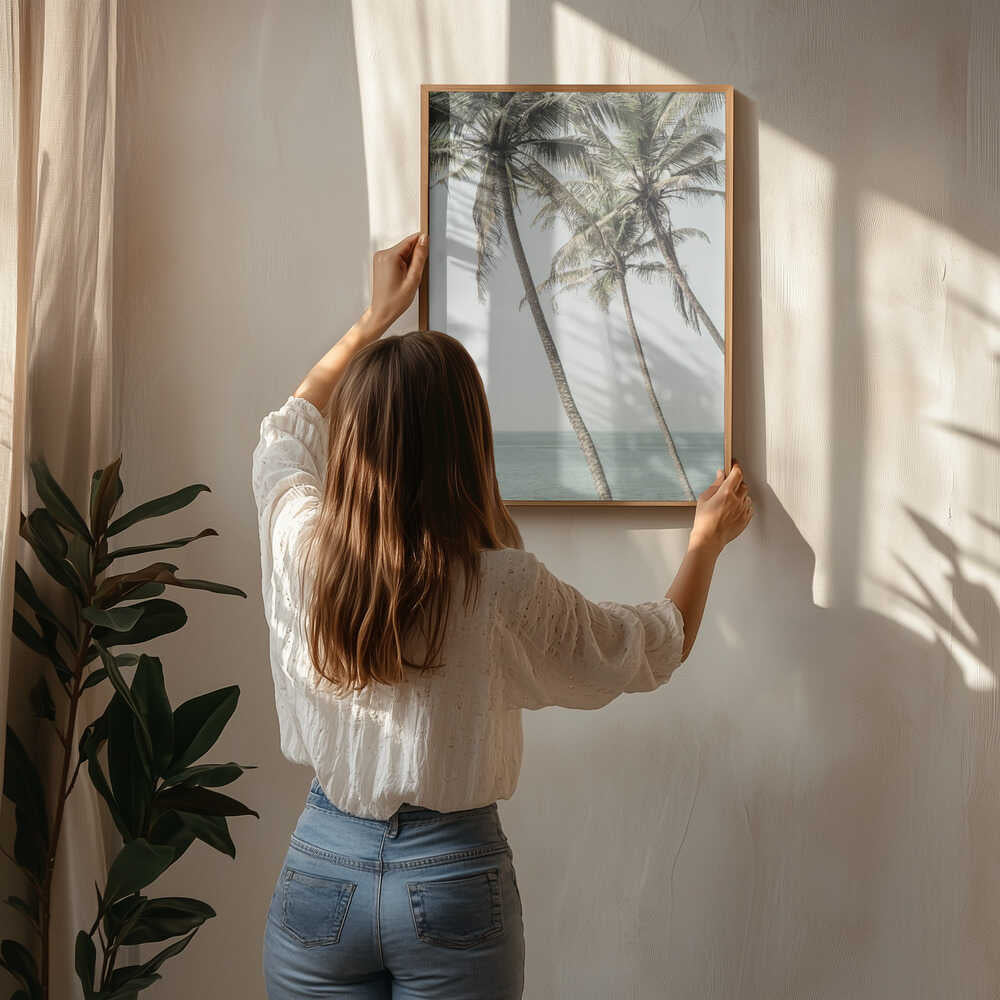 Ocean Breeze Palms Plakat