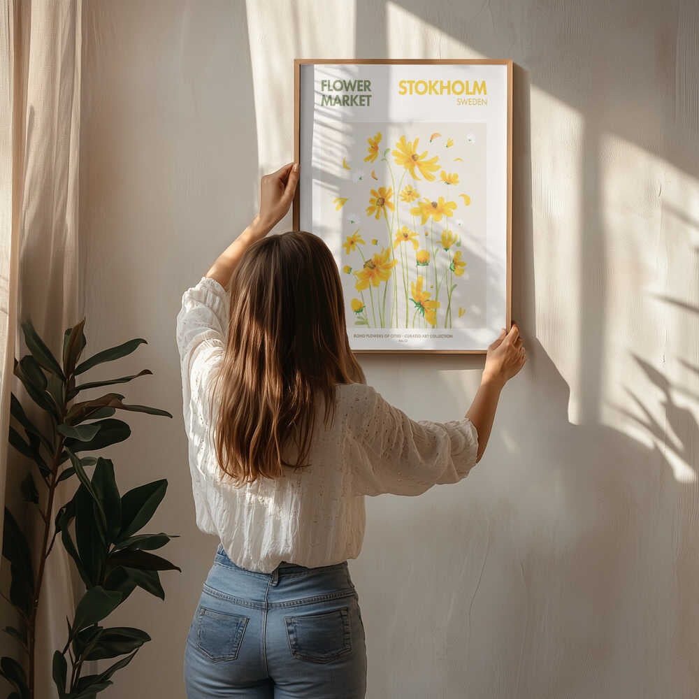 Stockholm Blooms Plakat