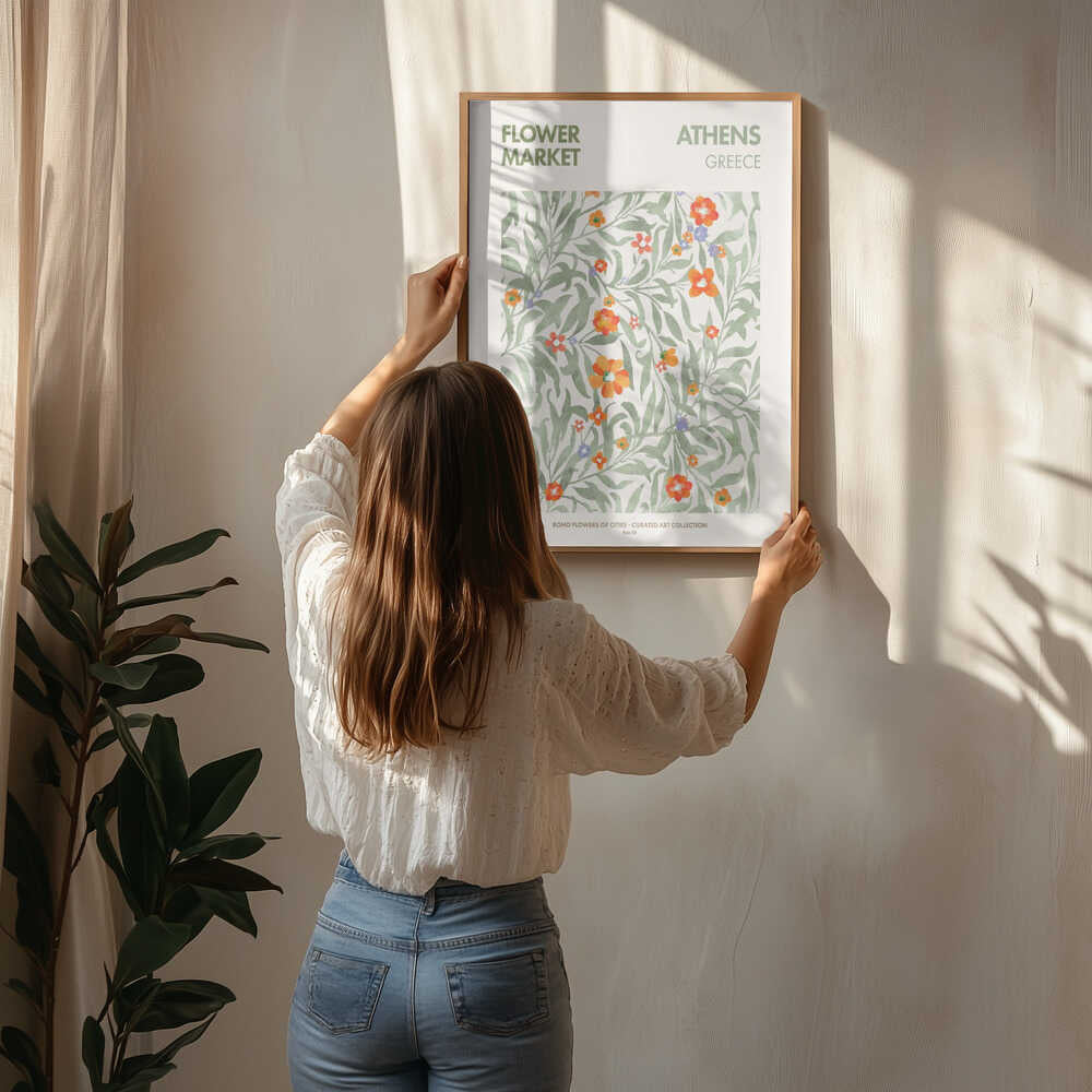 Blooming Athens Essence-plakat