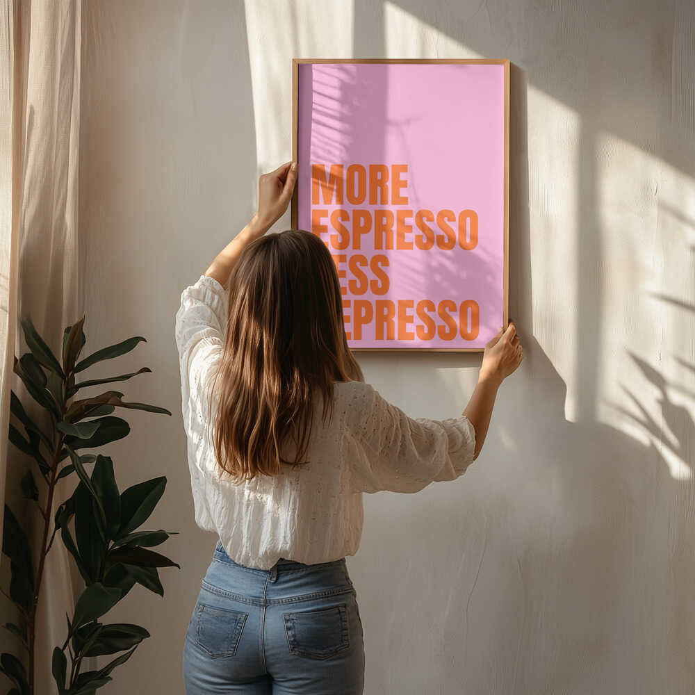 Kaffe Fornemmelser Plakat