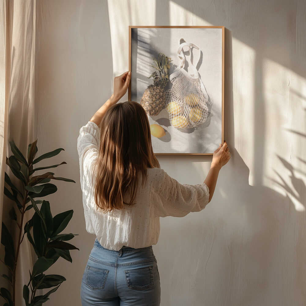 Plakat med sommerfrugter