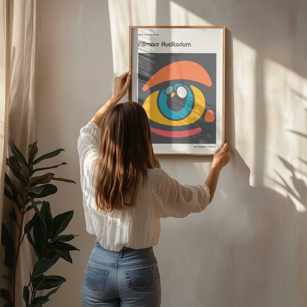 Fillmore abstrakt plakat