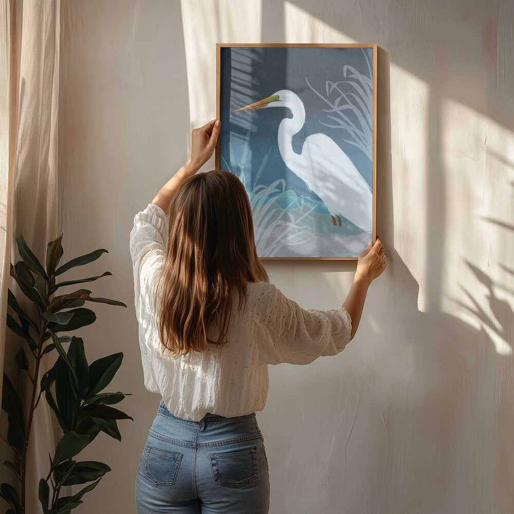 Egret Kopiplakat