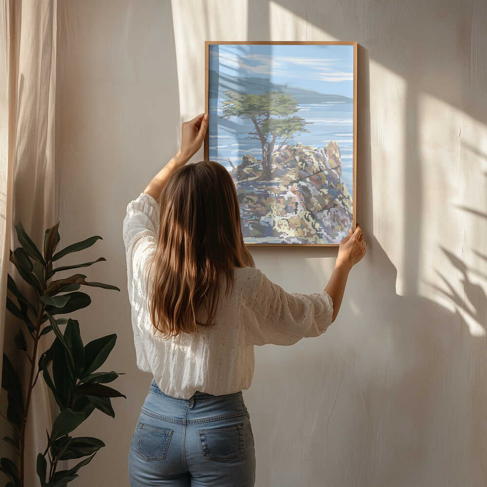 Ensoms Cypress havudsigt plakat