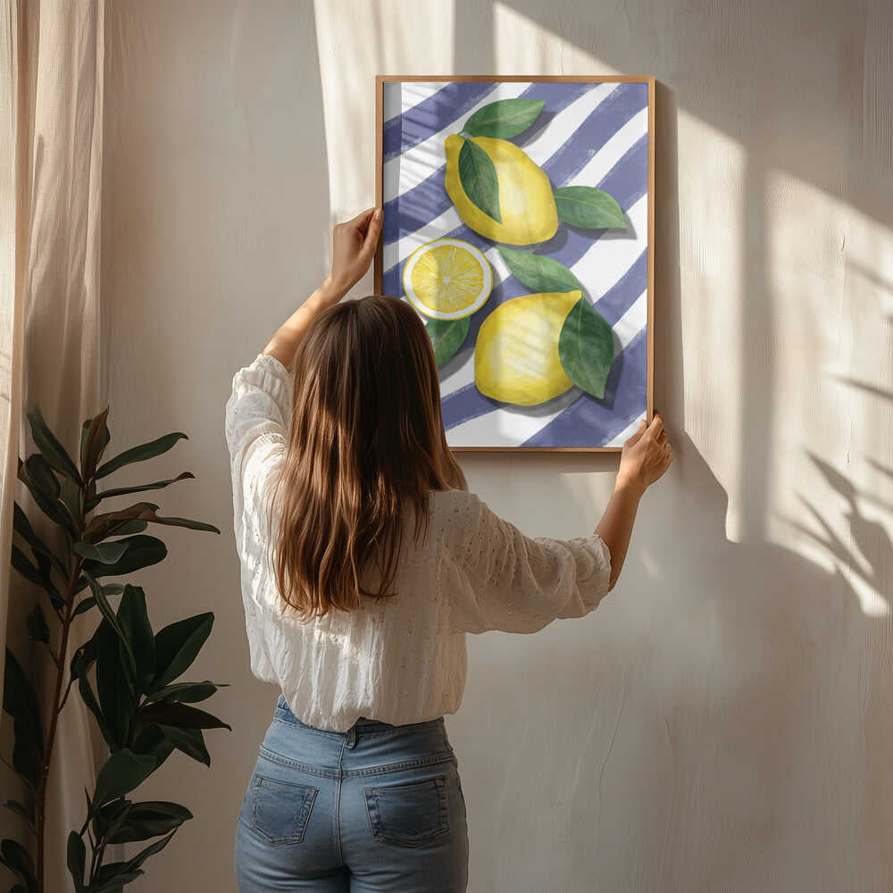 Zesty citronskaller Plakat