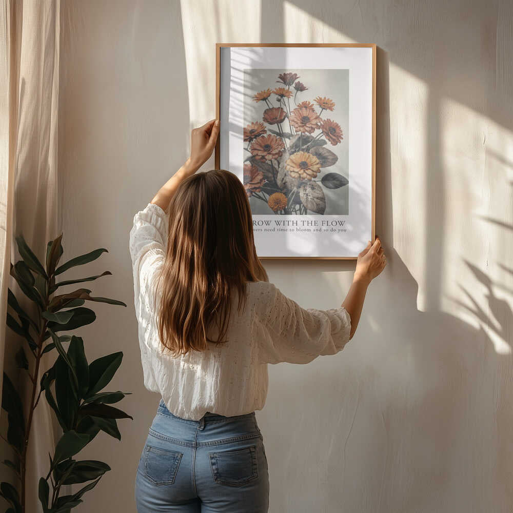 Grow With The Flow No.2 Poster
