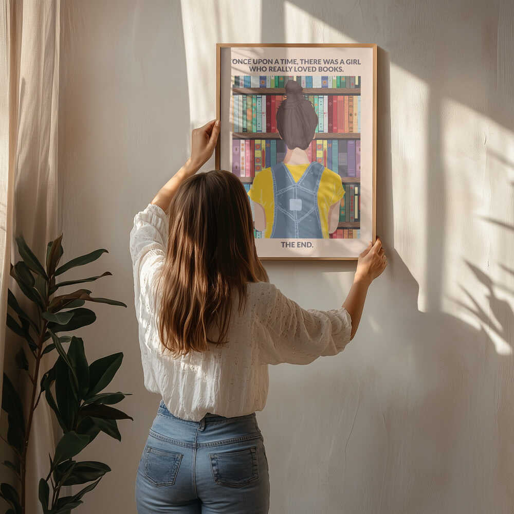Lost In Books Plakat