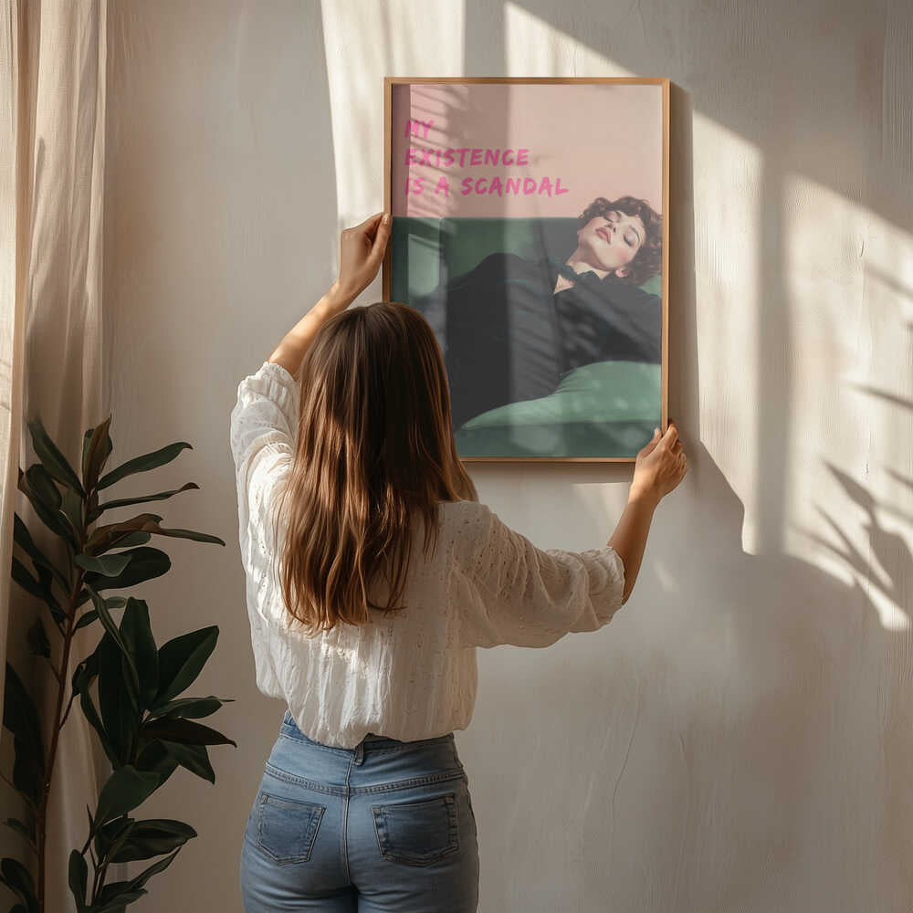 My existence is a scandal Poster