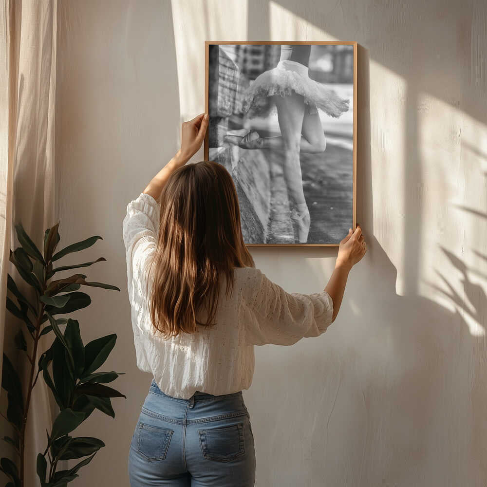 Ballerina legs Poster